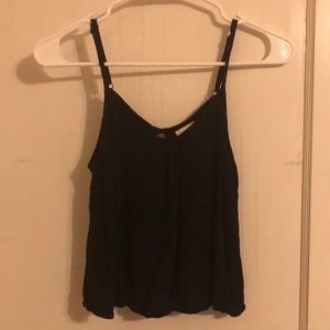 Missimo Black Loose Tank Top